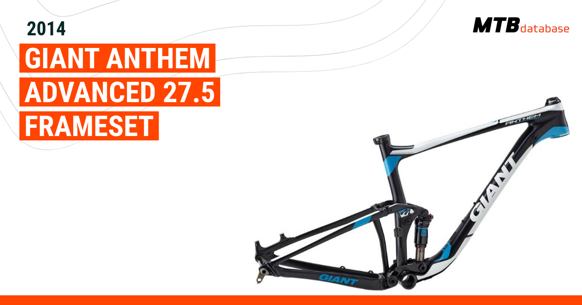 Giant anthem best sale 2014 specs