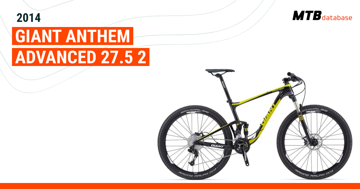 2014 giant anthem advanced 29er hot sale