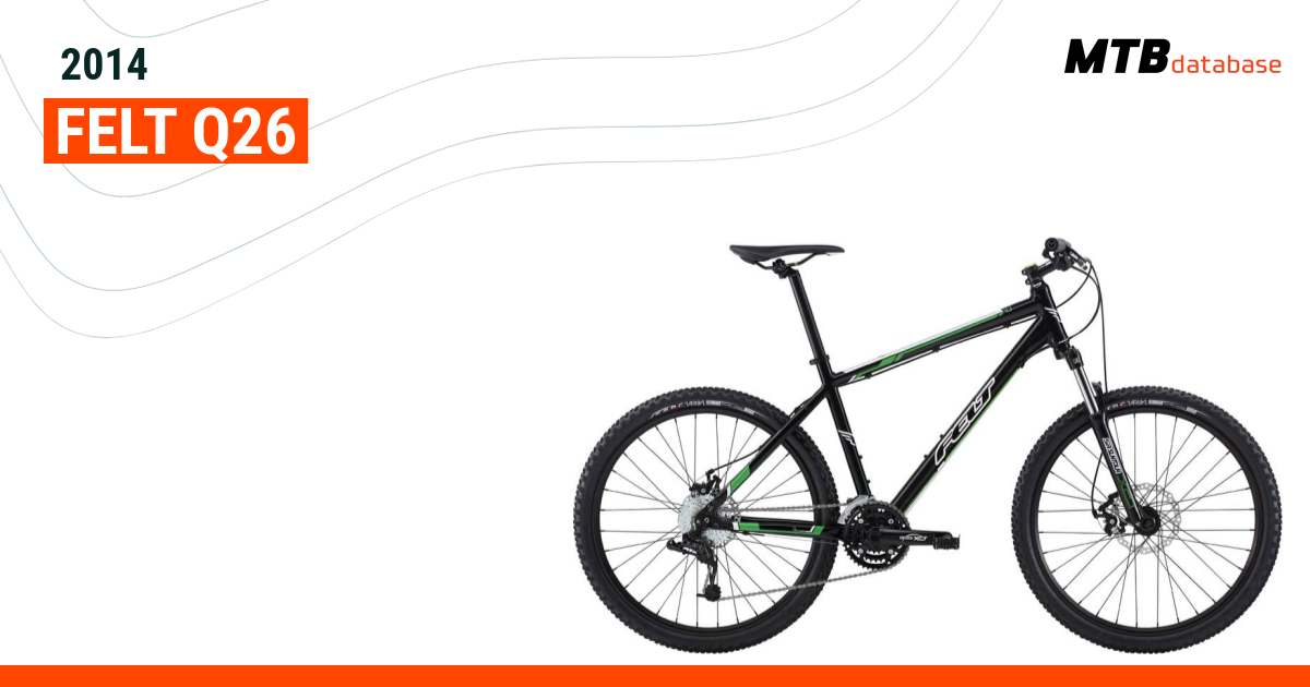 2014 Felt Q26 Specs Reviews Images Mountain Bike Database