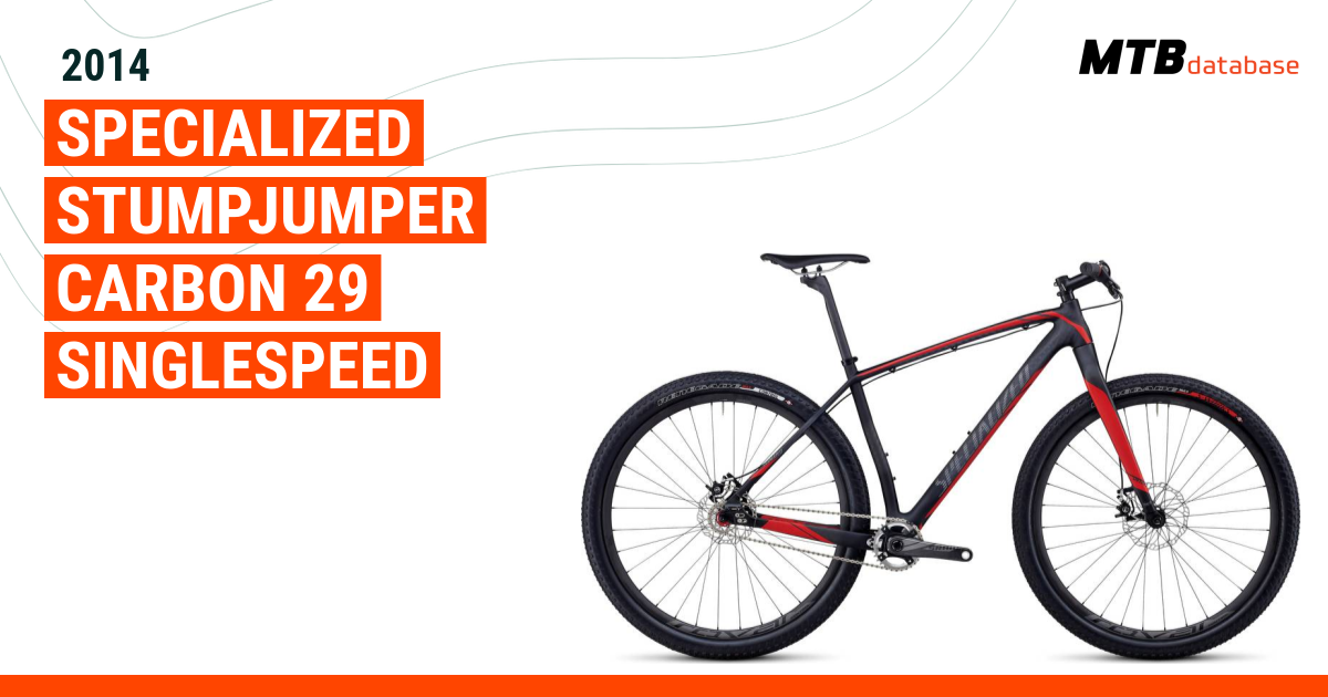 Stumpjumper carbon on sale 29 singlespeed