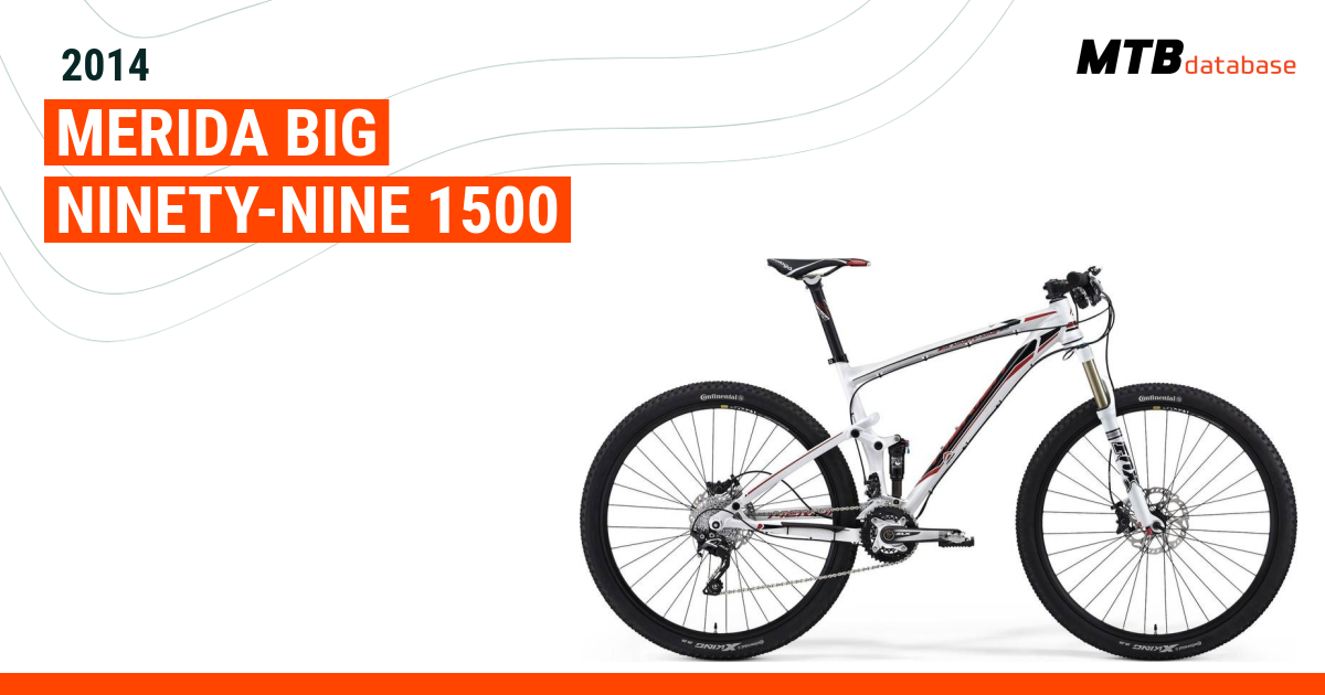 Merida big nine discount 1500 lite 2014