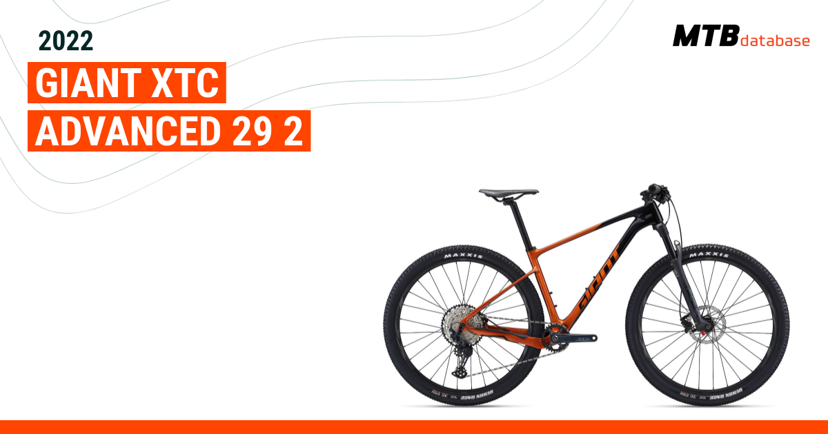 Giant xtc advanced best sale 29er 1.5 ge 2019