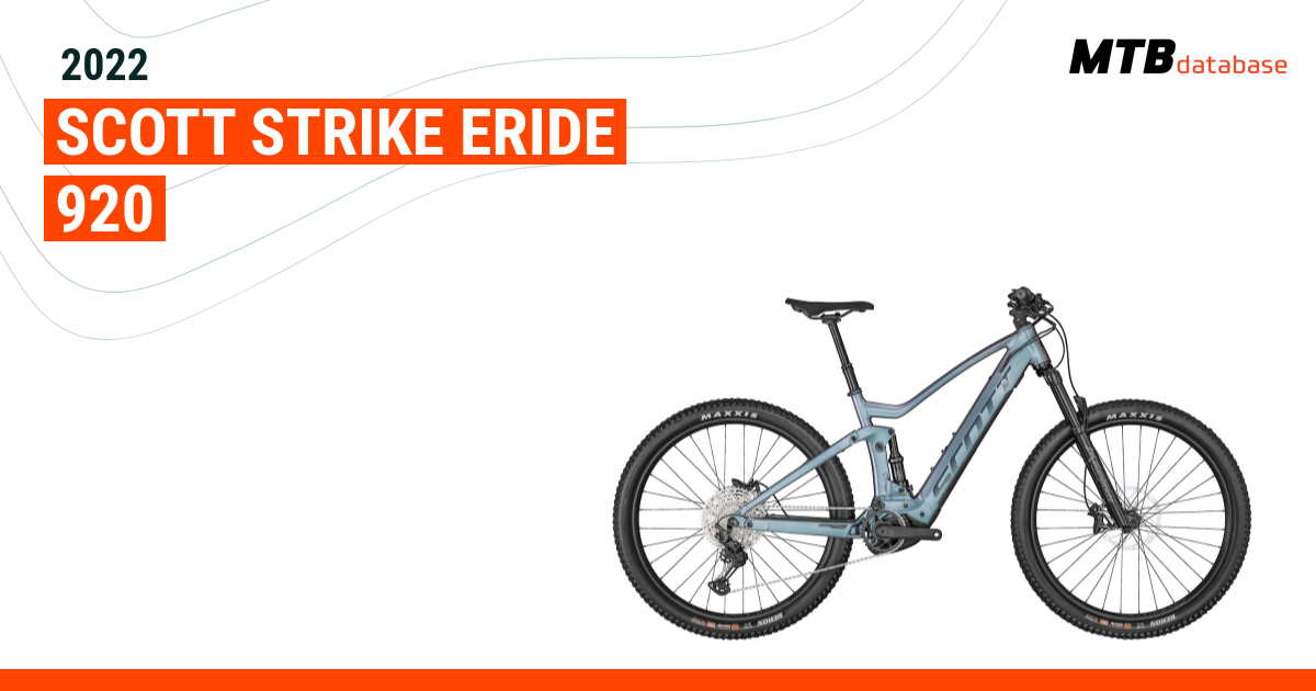 Vtt scott best sale strike eride 920