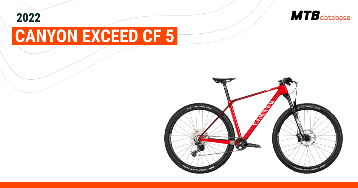 2022 Canyon Exceed CF 5 - Specs, Reviews, Images - Mountain