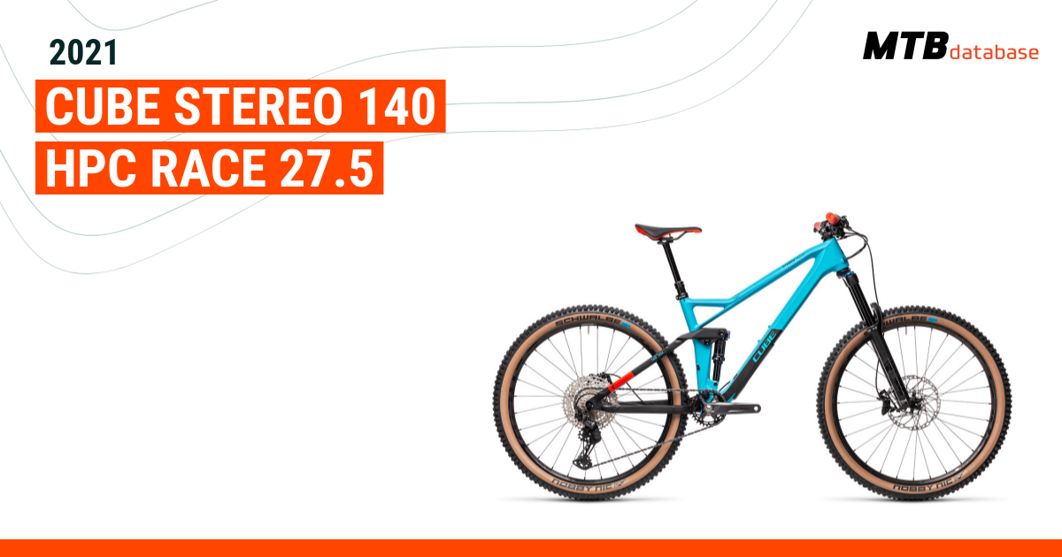 Cube stereo 140 hpc store race 2021