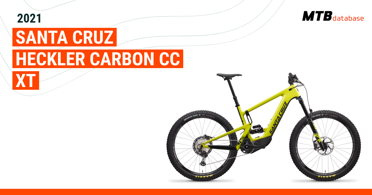 2021 Santa Cruz Heckler Carbon CC XT Specs Reviews Images