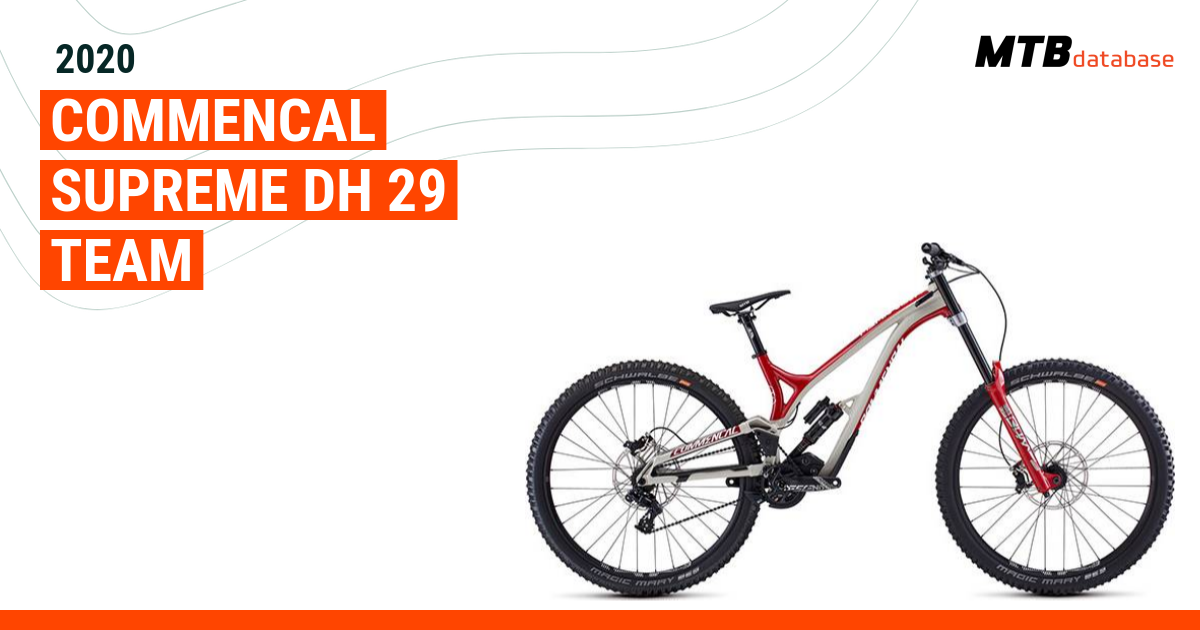 Commencal supreme dh 29 2025 team