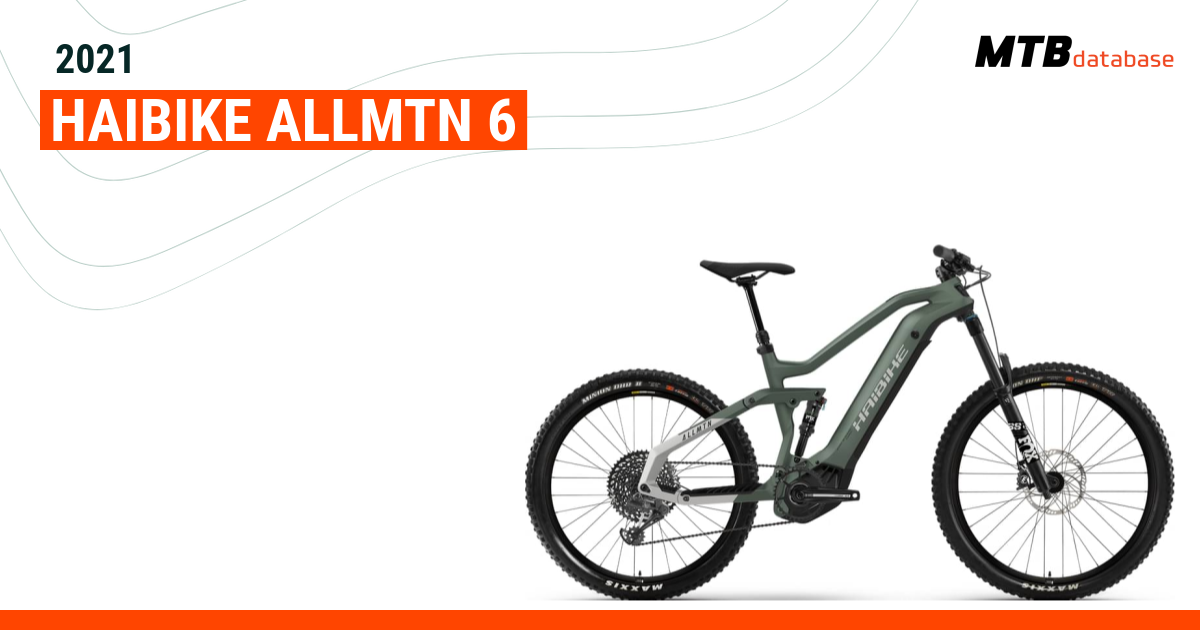 2021 Haibike AllMtn 6 Specs Reviews Images Mountain Bike