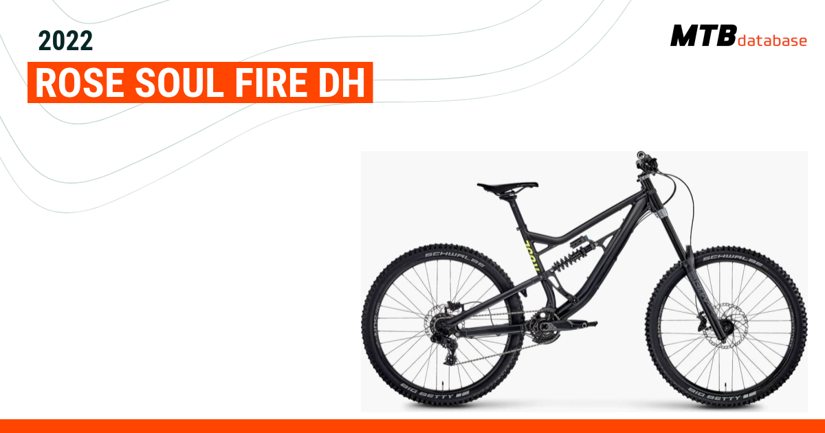 2022 Rose SOUL FIRE DH Specs Reviews Images Mountain Bike