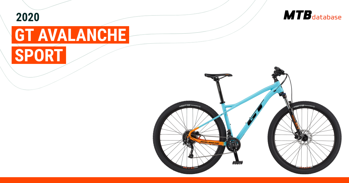 2020 GT Avalanche Sport Specs Reviews Images Mountain Bike