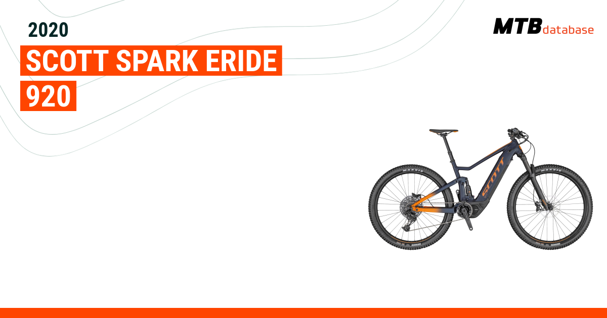 2020 Scott Spark eRIDE 920 Specs Reviews Images Mountain