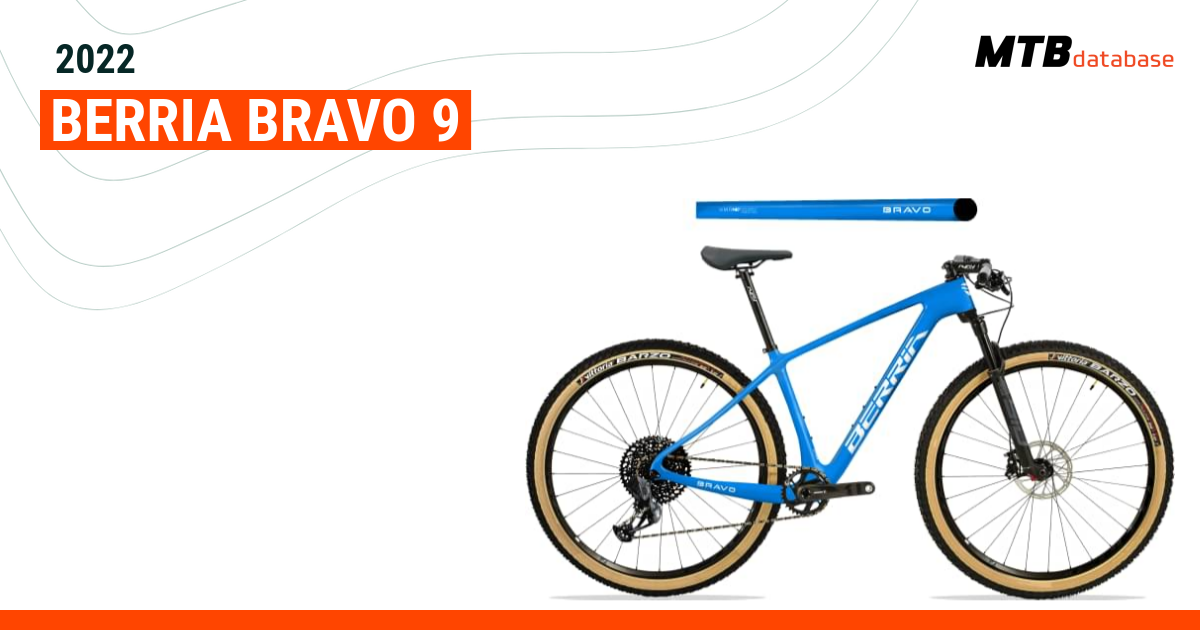 2022 Berria BRAVO 9 Specs Reviews Images Mountain Bike Database