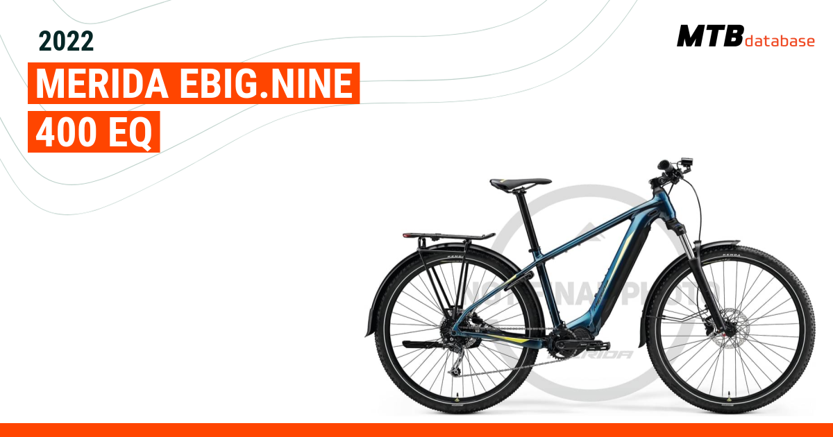 2022 Merida eBIG.NINE 400 EQ Specs Reviews Images Mountain