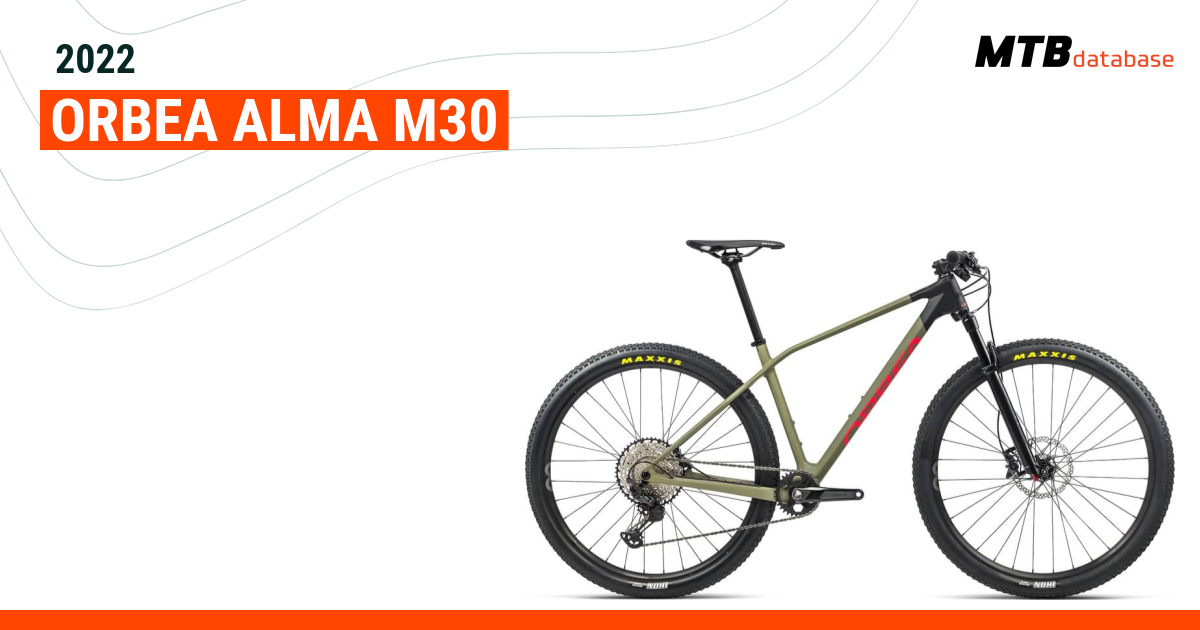 Orbea alma m30 discount 2017