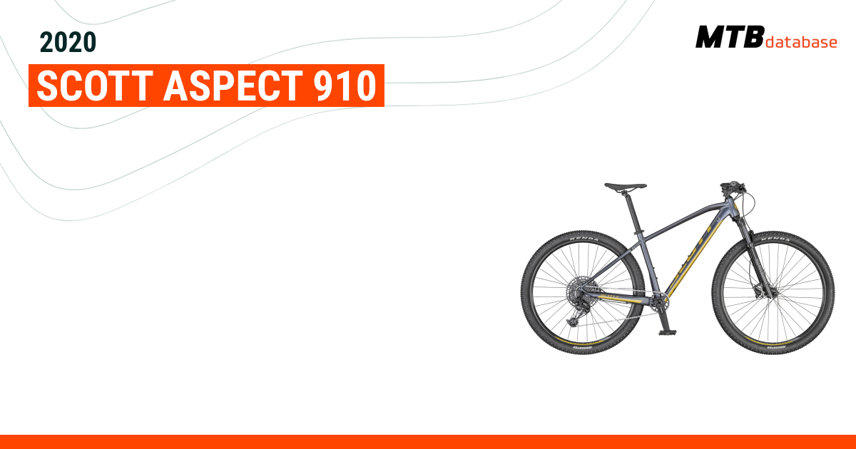 Korea doe niet Zogenaamd 2020 Scott Aspect 910 - Specs, Reviews, Images - Mountain Bike Database