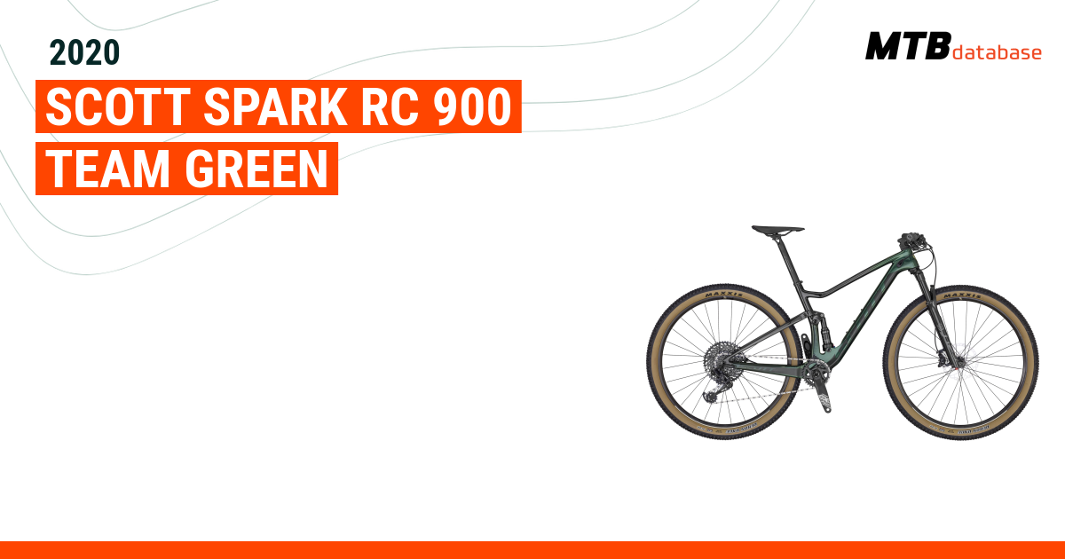 Bicicleta scott spark discount rc 900 team green