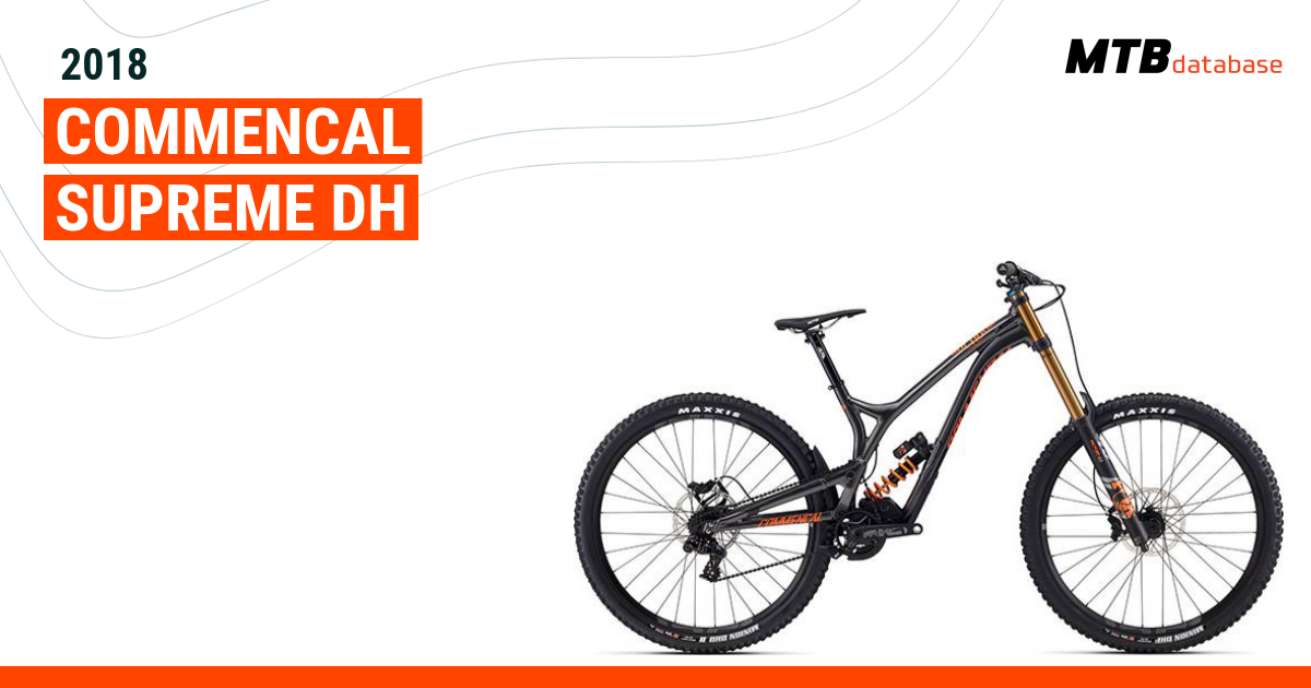 パーツ 2018 Commencal SUPREME DH V4.2 size M 2018 Commençal SUPREME DH V4.2 650B Frame - Specs, Reviews