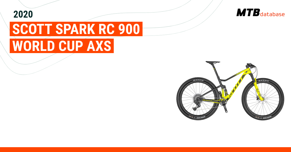 2020 scott spark rc 900 world hot sale cup axs