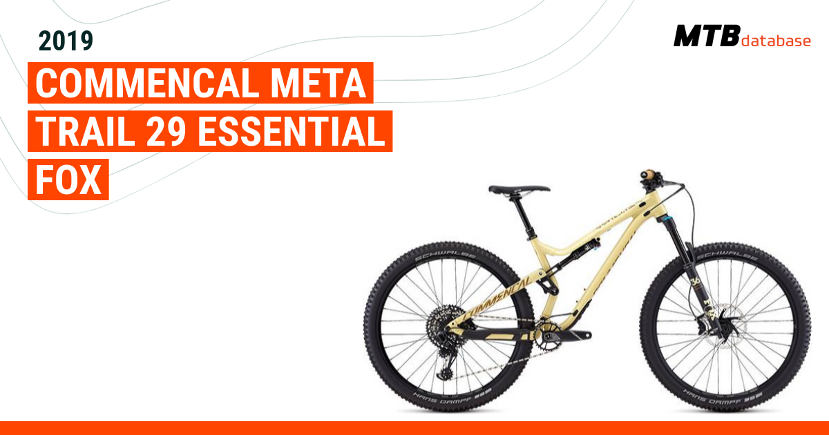 2019 Commencal META TRAIL 29 ESSENTIAL FOX Specs Reviews Images Mountain Bike Database