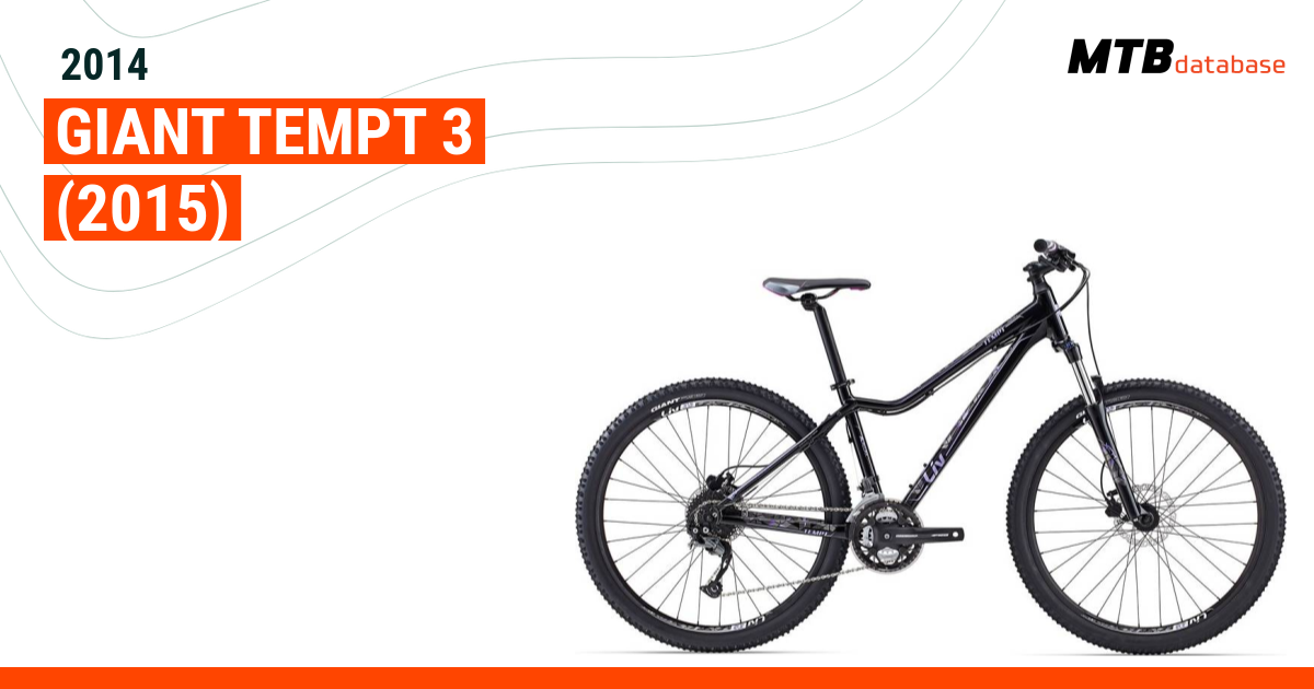 2014 Giant Tempt 3 2015 Specs Reviews Images Mountain Bike