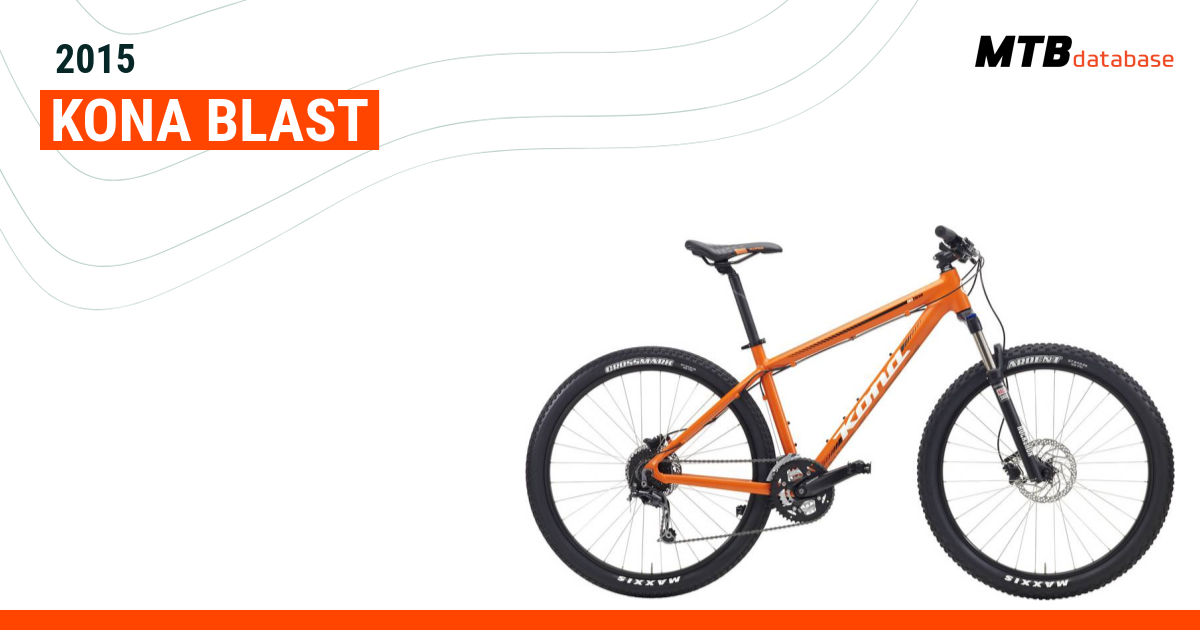 2015 Kona BLAST Specs Reviews Images Mountain Bike Database