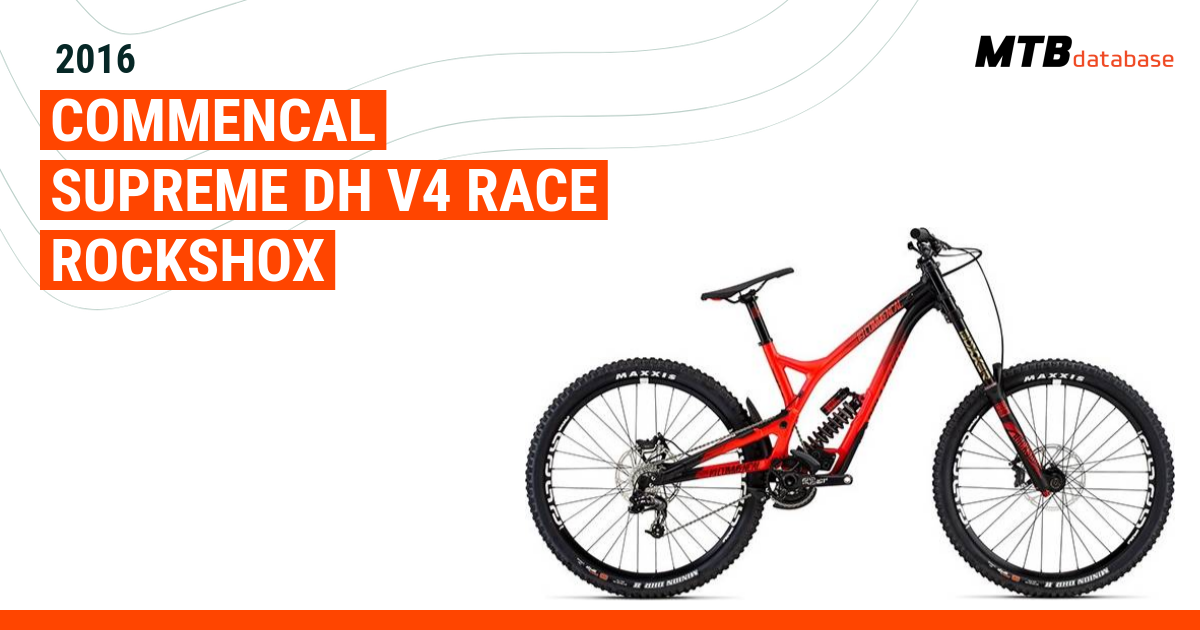 Commencal supreme best sale v4 2016