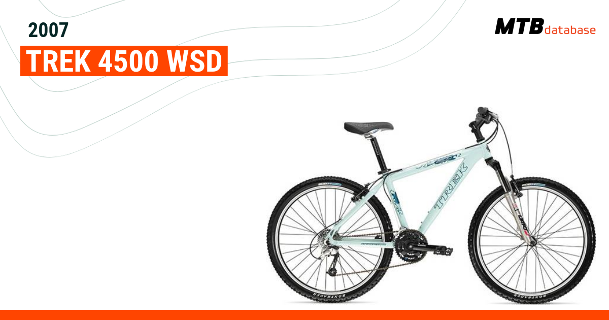 Trek 4500 sale wsd