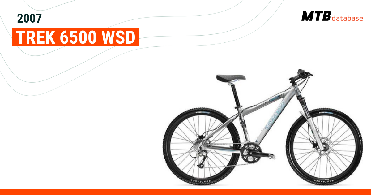 2007 Trek 6500 Wsd Specs Reviews Images Mountain Bike Database