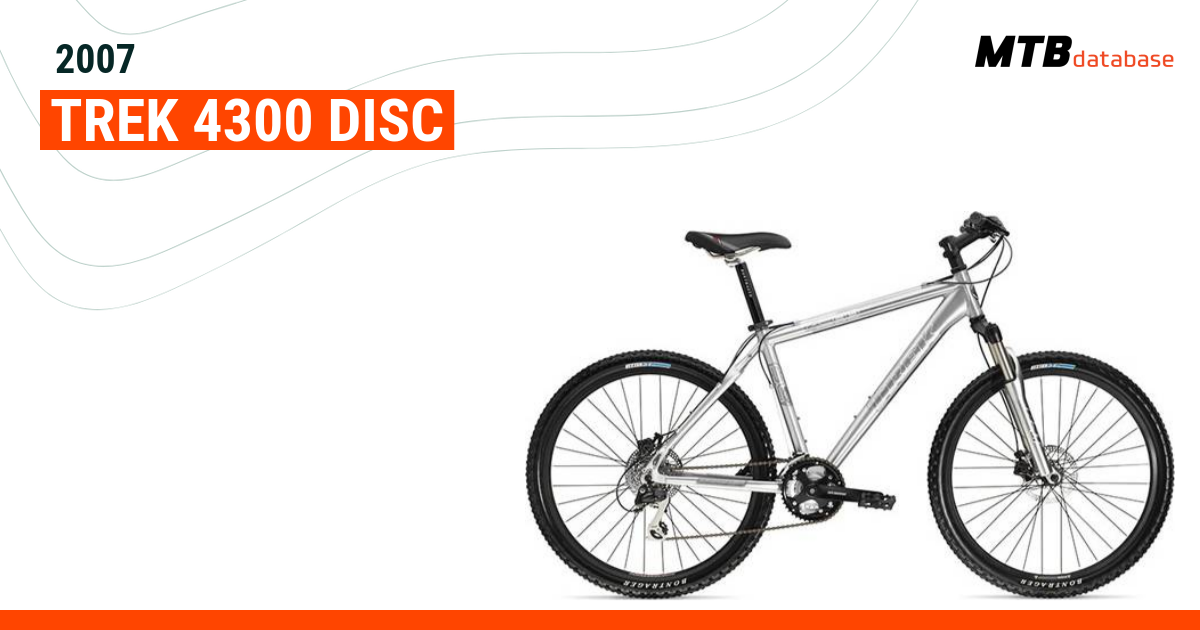 Trek 4300 deals disc 2013