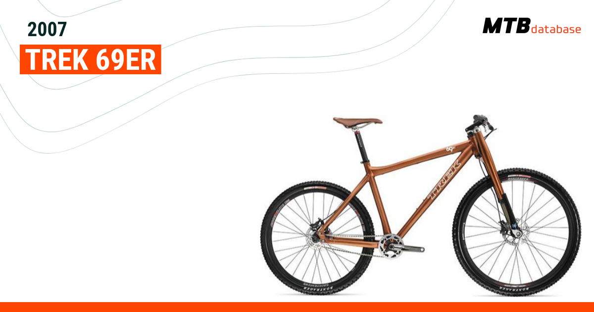 TREKトレック69er (Lサイズ) 2007 Trek 69er - Specs, Reviews, Images - Mountain Bike Database
