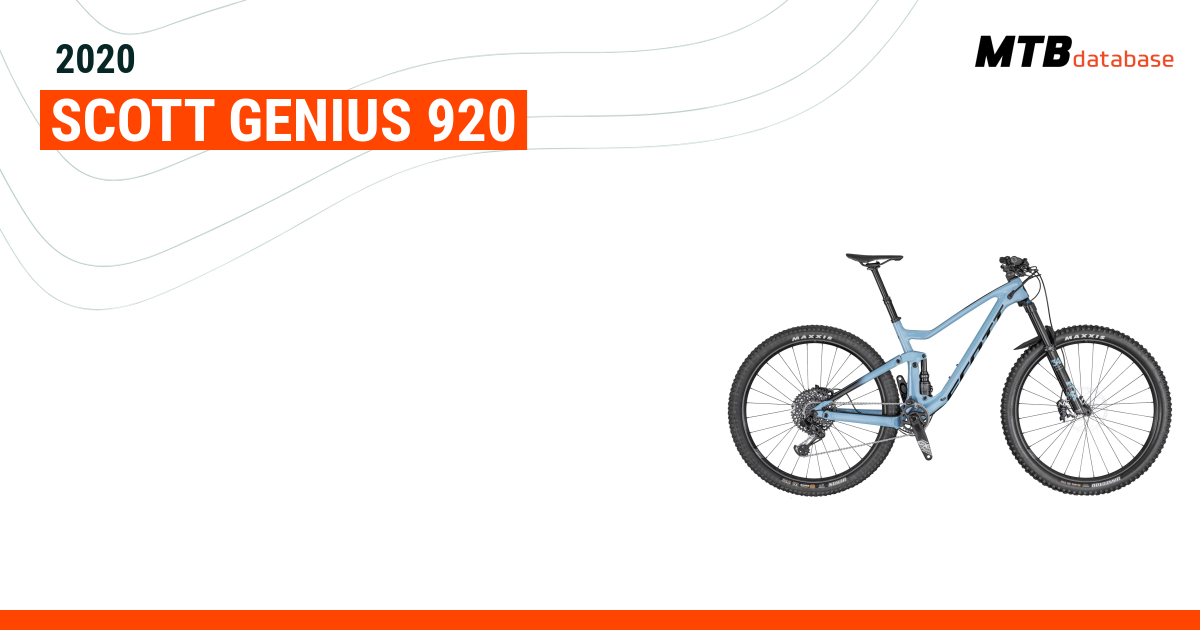 Genius 920 clearance scott 2020