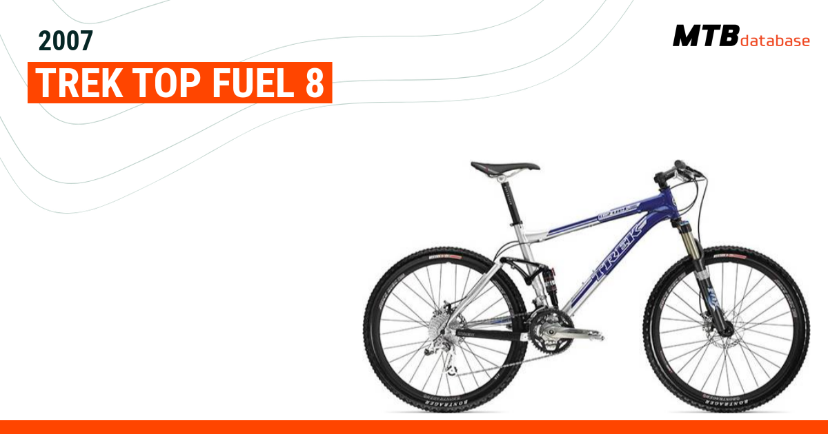 2007 Trek Top Fuel 8 Specs Reviews Images Mountain Bike Database