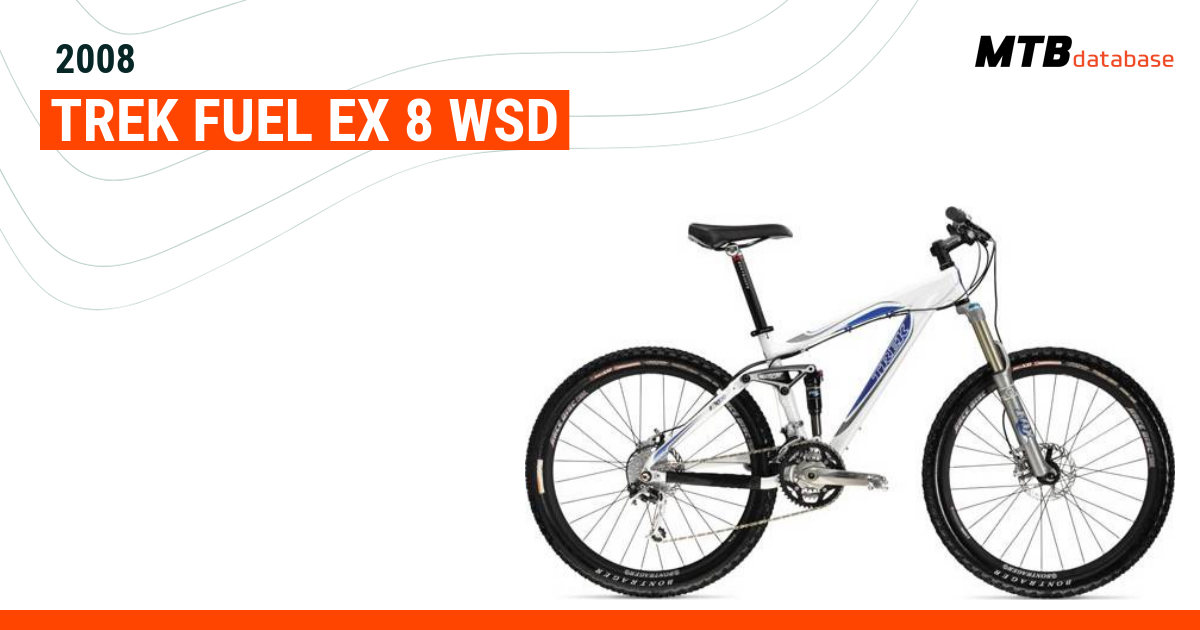 2008 Trek Fuel EX 8 WSD Specs Reviews Images Mountain Bike Database