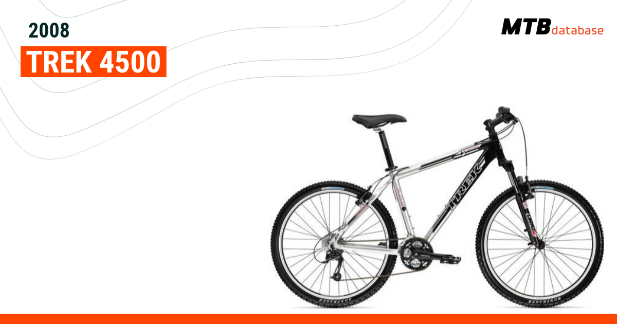 Trek 4500 best sale size chart