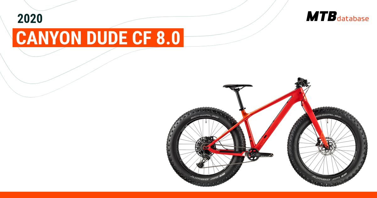 Fat bike canyon store dude cf 8.0