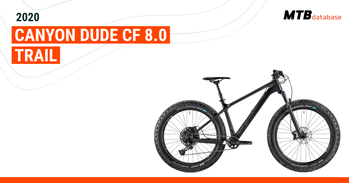 Canyon dude cf hot sale 8.0 trail review