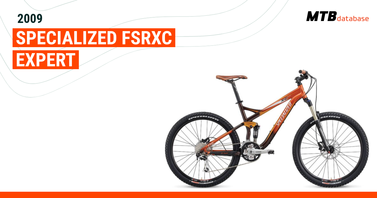 2009 Specialized FSRxc Expert Specs Reviews Images Mountain