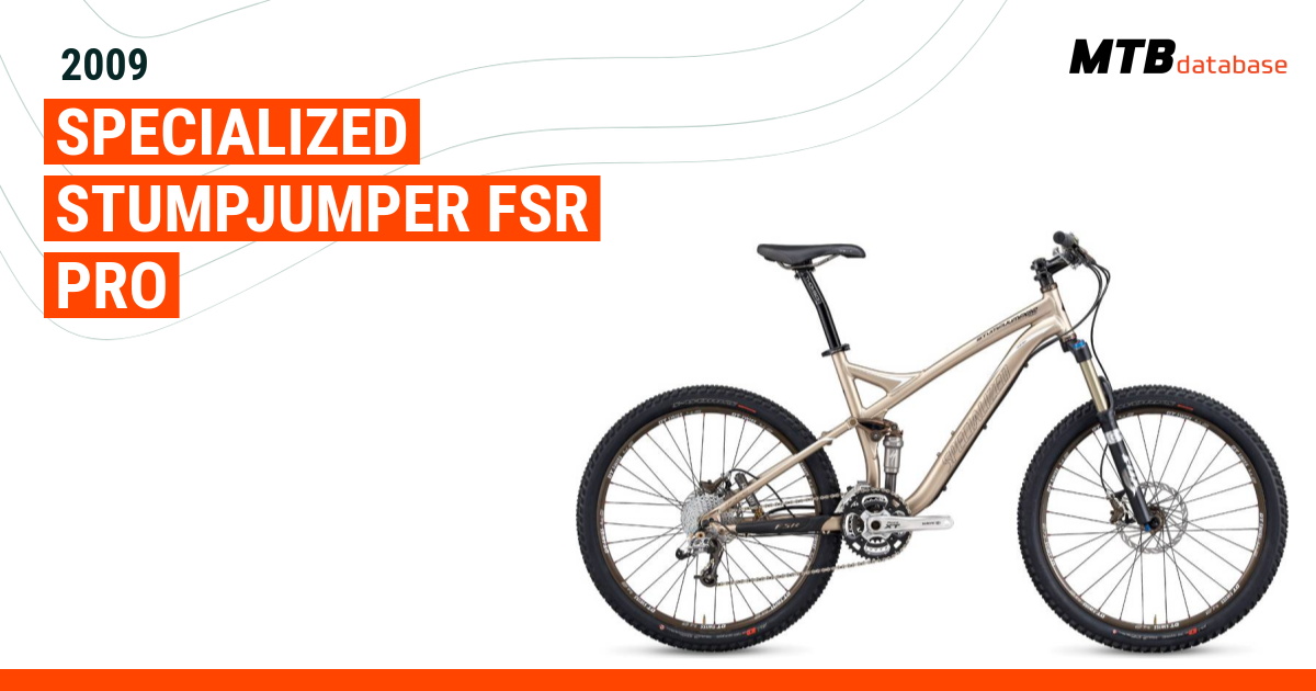 2009 Specialized Stumpjumper FSR Pro Specs Reviews Images Mountain Bike Database