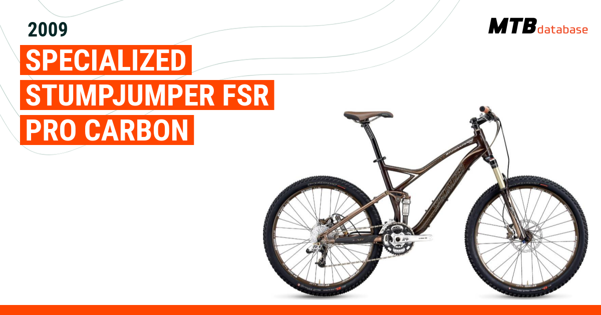 2009 Specialized Stumpjumper FSR Pro Carbon Specs Reviews