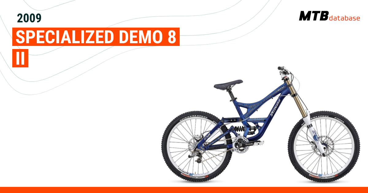 Specialized demo best sale 8 2008