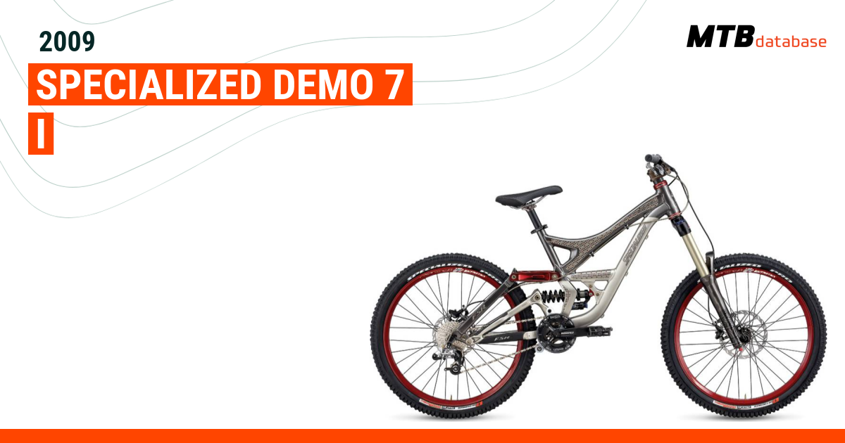 Specialized demo deals 7 2009