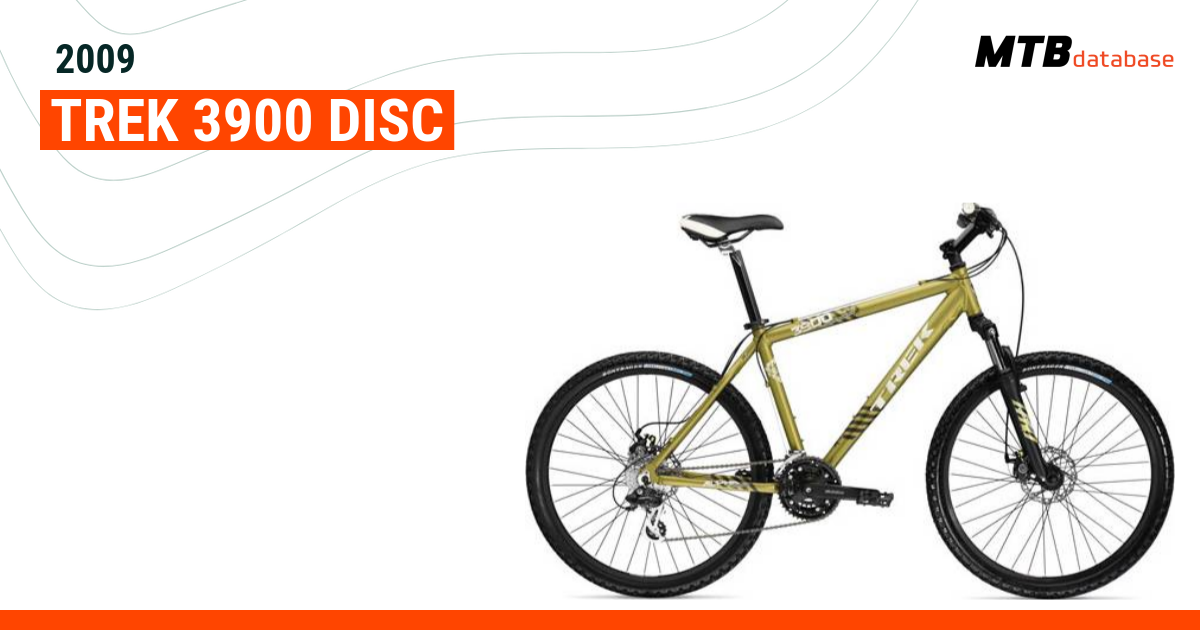 Trek 3900 disc discount 2012