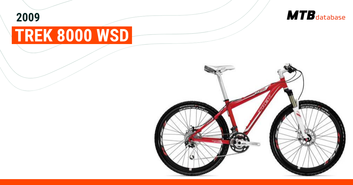 2009 Trek 8000 WSD Specs Reviews Images Mountain Bike Database