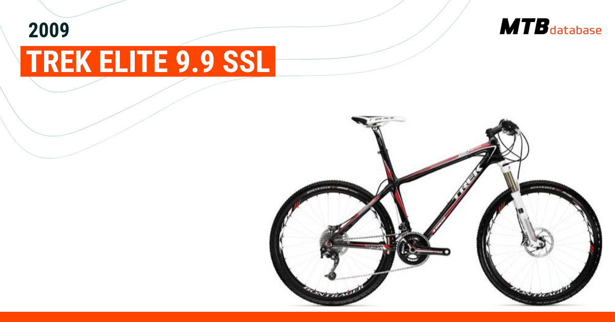 Trek 9.9 elite on sale carbon mountain bike