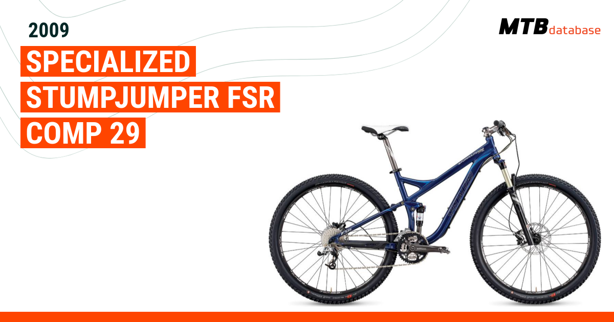 2009 Specialized Stumpjumper FSR Comp 29 Specs Reviews Images