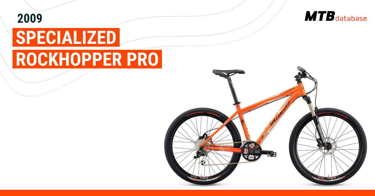 Specialized rockhopper deals pro 2009