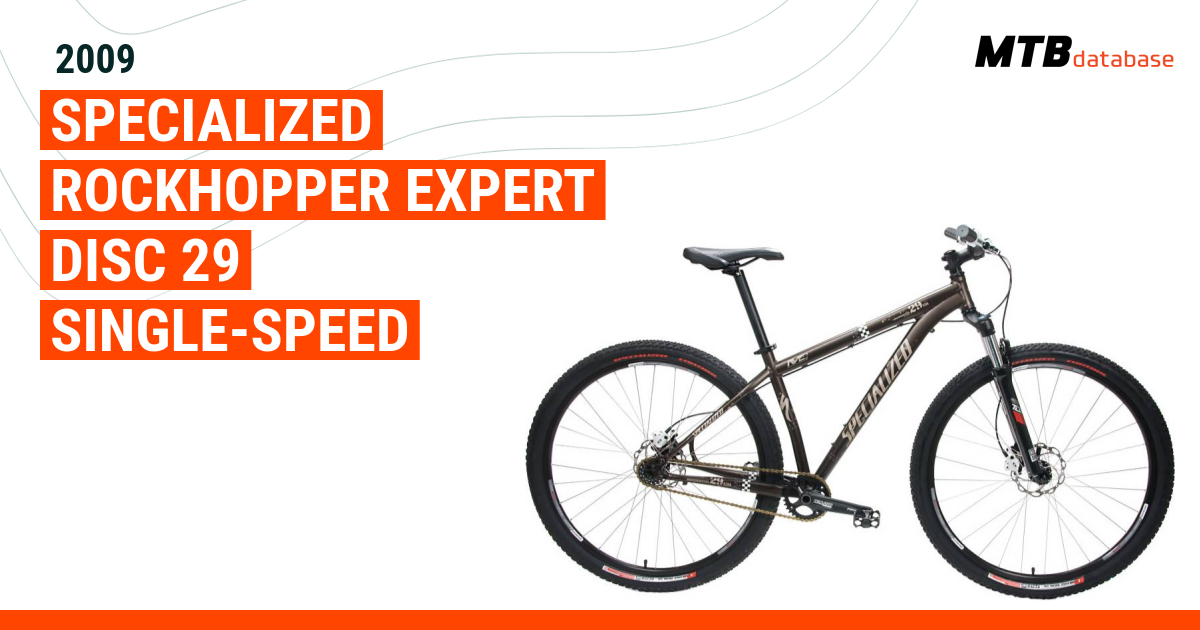 2009 Specialized Rockhopper Expert Disc 29 Single Speed Specs