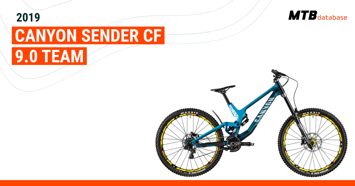 Canyon sender discount cf 9.0 2019