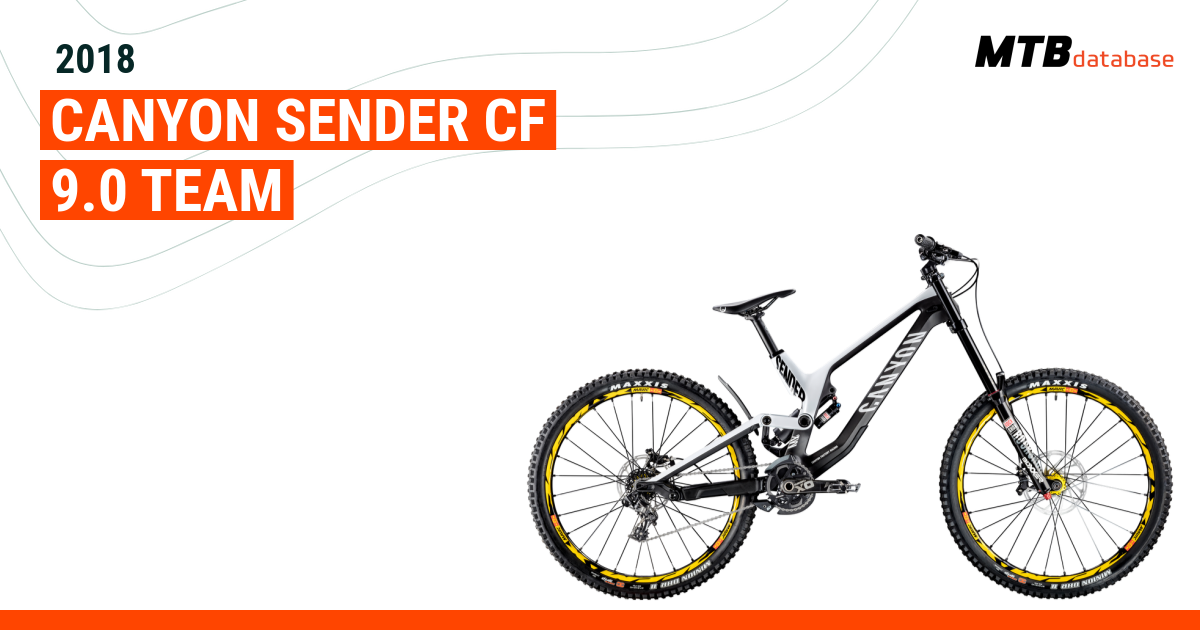 Canyon sender best sale cf 9.0 team