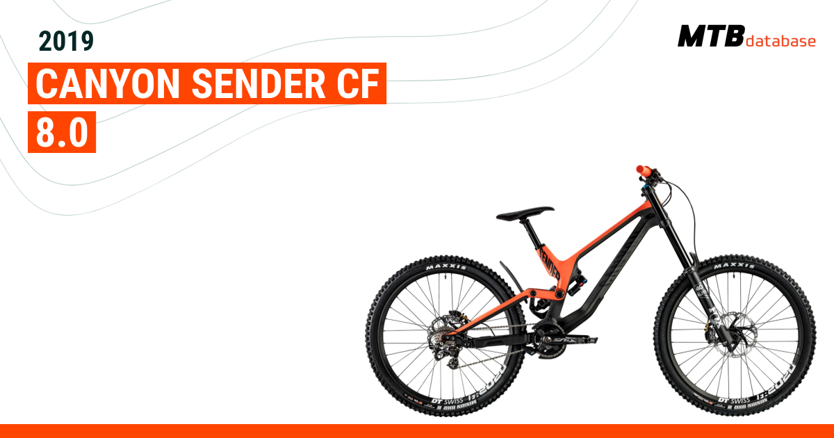 Canyon sender cf store 8.0 2019